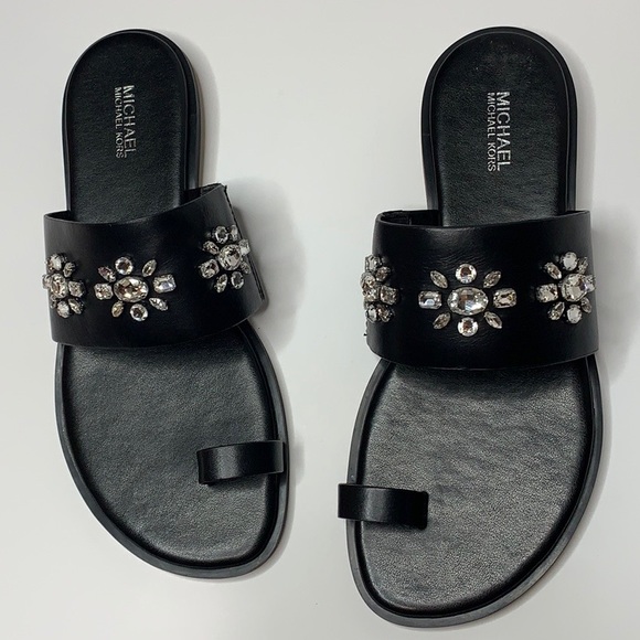 michael kors rhinestone sandals